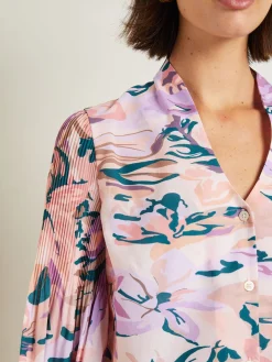 Misook Blouses & Shirts|Tops & Tees|Bell Sleeve Blouse - Pleated Blouse |