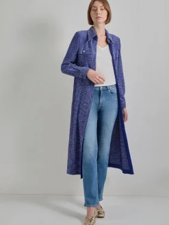 Misook Dresses|Belted Button Front Tweed Knit Midi Dress