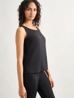 Misook Tops & Tees|Tanks|Classic Crepe de Chine Tank Top