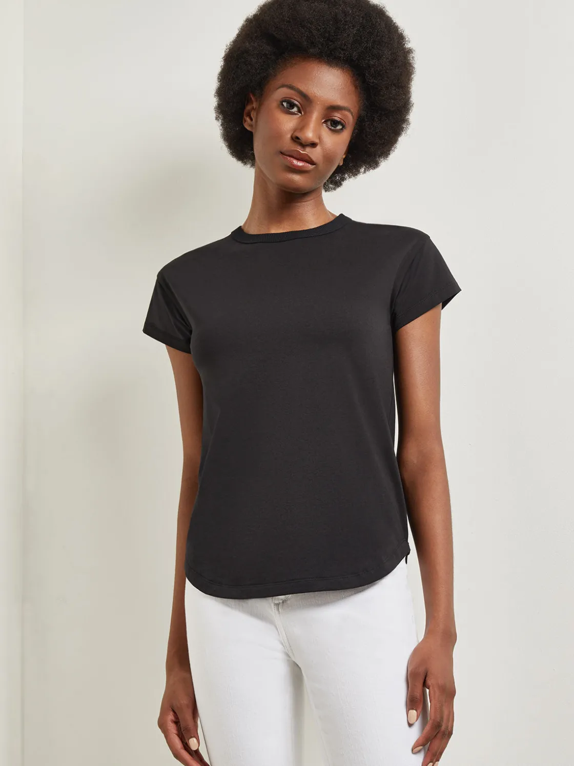 Misook Tops & Tees|Classic Short Sleeve Jersey Knit Top