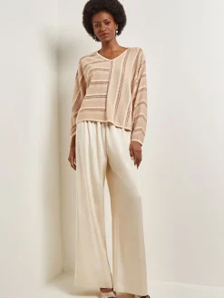 Misook Tops & Tees|Dolman Sleeve Tunic - Multi-Stitch Soft Knit