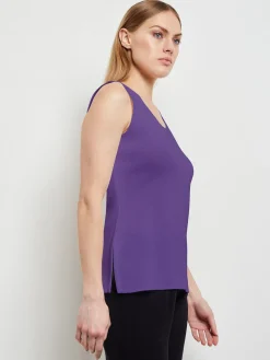 Misook Tops & Tees|Tanks|Double Scoop Neck Tank