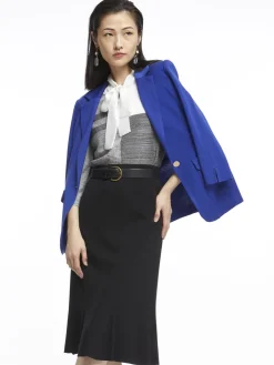 Misook Skirts|Gored Knit Skirt