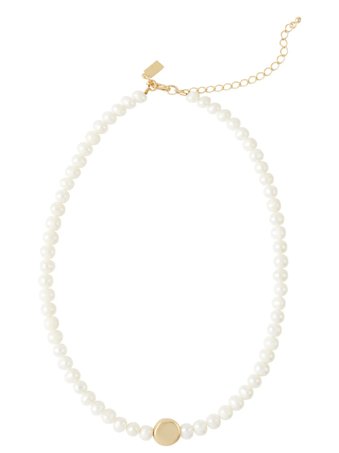 Misook Accessories|Necklaces|Handmade Gold Nugget Freshwater Pearl Necklace