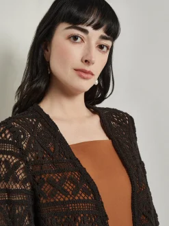 Misook Jackets & Coats|Heritage Fit Duster - Crochet Cotton