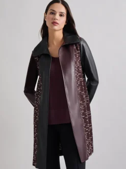 Misook Jackets & Coats|Heritage Fit Mixed Media Multi-Panel Topper