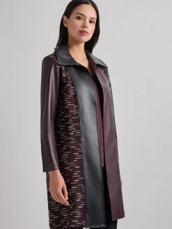 Misook Jackets & Coats|Heritage Fit Mixed Media Multi-Panel Topper