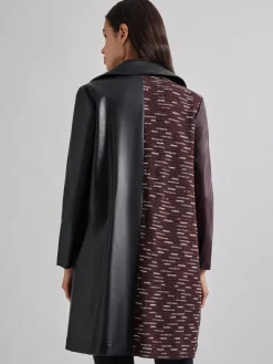 Misook Jackets & Coats|Heritage Fit Mixed Media Multi-Panel Topper