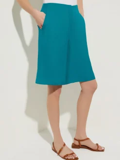 Misook Pants & Shorts|Knee-Length Woven Shorts