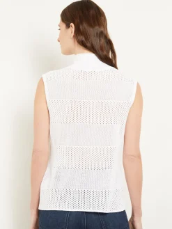 Misook Tops & Tees|Tanks|Mock Neck Soft Knit Tank Top