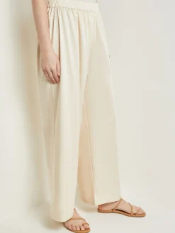 Misook Pants & Shorts|Pull-On Woven Wide-Leg Pants