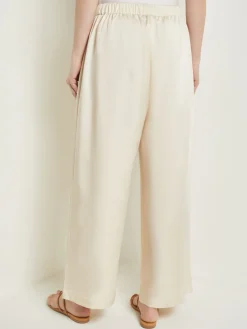 Misook Pants & Shorts|Pull-On Woven Wide-Leg Pants
