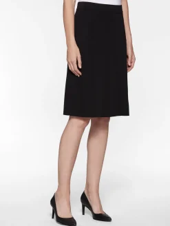 Misook Skirts|23" Straight Knit Skirt - Knit Pencil Skirt |