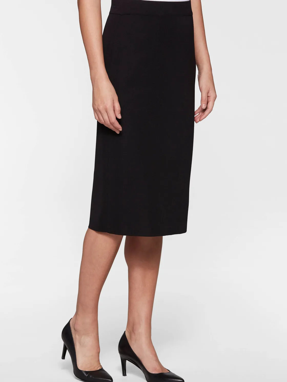 Misook Skirts|27" Straight Knit Skirt - Knit Pencil Skirt |