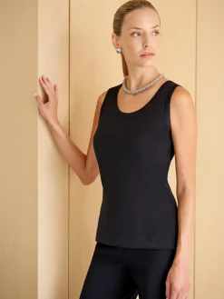 Misook Tops & Tees|Tanks|Scoop Neck Tank Top - Sleeveless Top |