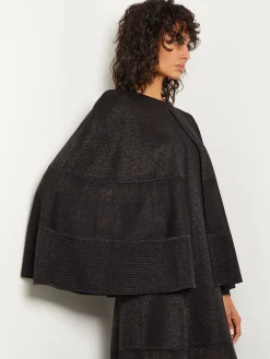 Misook Jackets & Coats|Shimmer Knit Cape