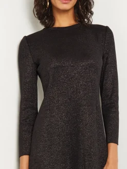 Misook Dresses|Shimmer Knit Maxi Dress