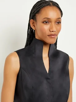 Misook Blouses & Shirts|Tops & Tees|Sleeveless Stretch Cotton Blouse