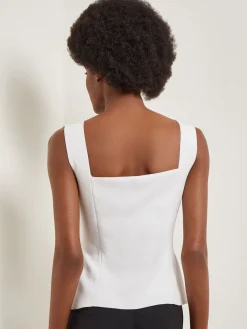 Misook Tops & Tees|Tanks|Square Neck Knit Tank