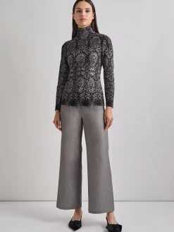 Misook Pants & Shorts|Stretch Woven Wide Leg Pant