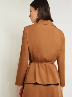 Misook Jackets & Coats|Tailored Fit Jacket - Embroidered Woven Twill