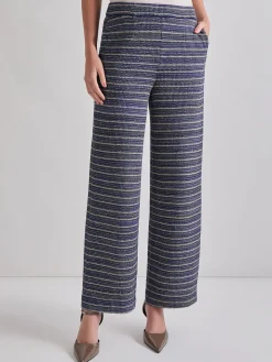 Misook Pants & Shorts|Tweed Knit Straight Leg Pant