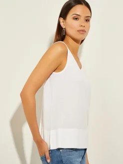 Misook Tops & Tees|Tanks|V-Neck Soft Knit Tank Top