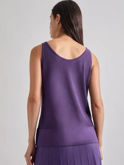 Misook Tops & Tees|Tanks|V-Neck Soft Knit Tank Top